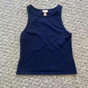 Mossimo Supply Co. Dark Blue Tank Top